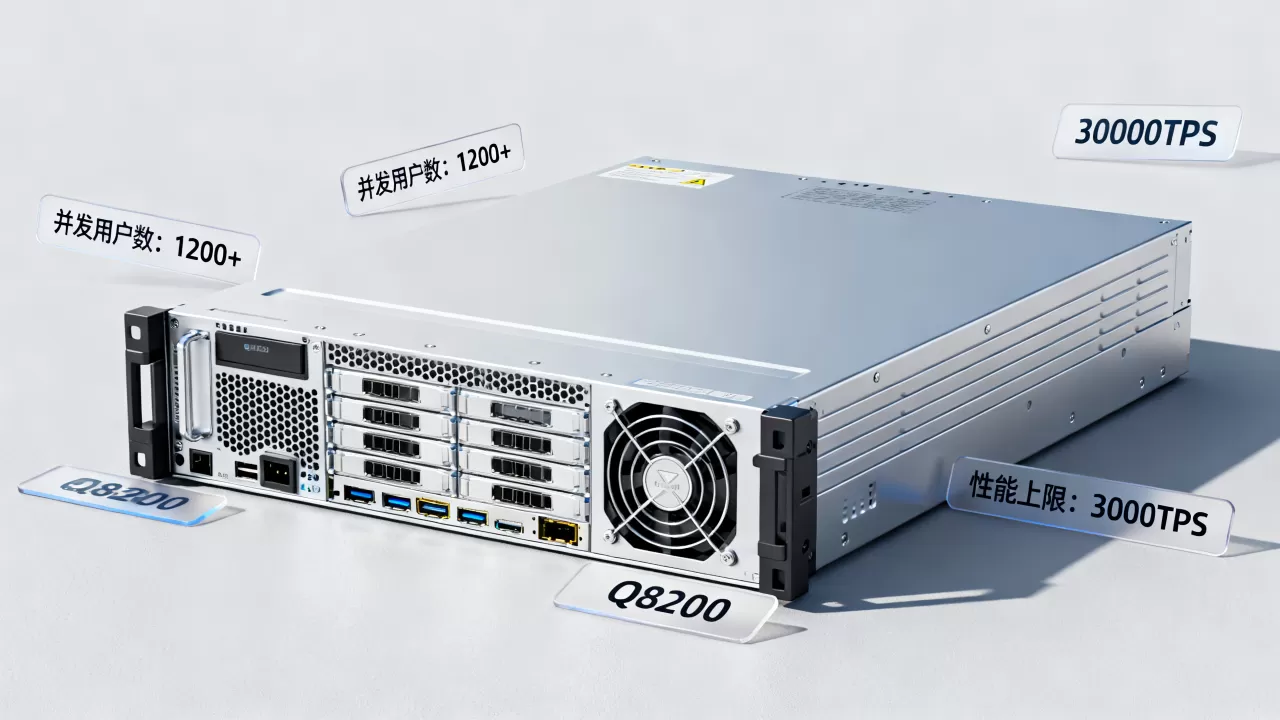 Q8200服务器带多少用户才不卡,并发性能上限是多少? Q8200服务器带多少用户才不卡,并发性能上限是多少?