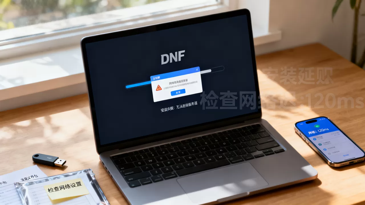 DNF下载后为何安装不上服务器?,安装失败如何解决? DNF下载后为何安装不上服务器?,安装失败如何解决?