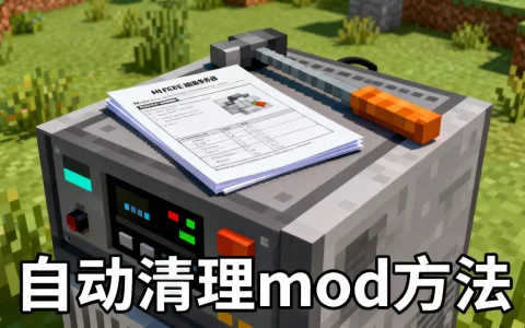 我的世界服务器如何自动清理mod，清mod方法