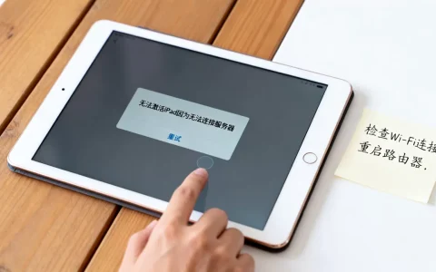无法激活ipad因为无法连接服务器错误怎么办