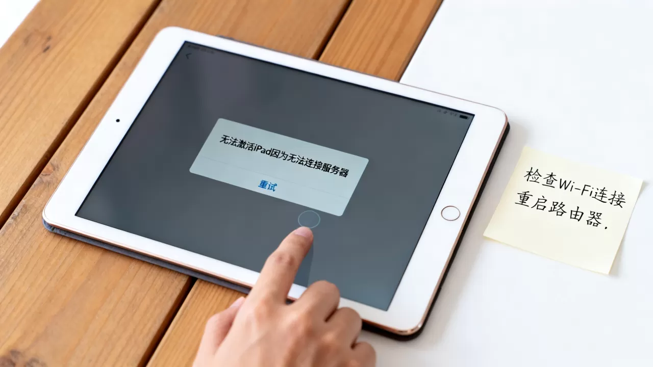 无法激活ipad因为无法连接服务器错误怎么办 无法激活ipad因为无法连接服务器错误怎么办