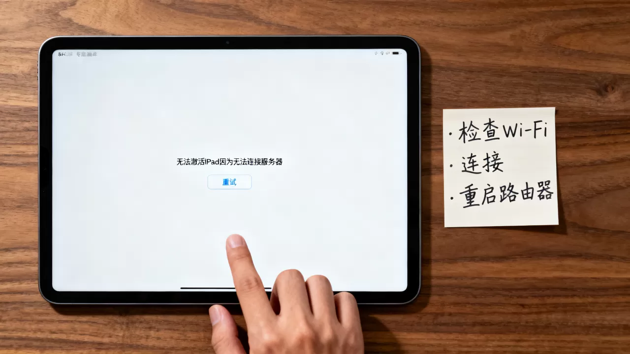 无法激活ipad因为无法连接服务器错误怎么办 无法激活ipad因为无法连接服务器错误怎么办