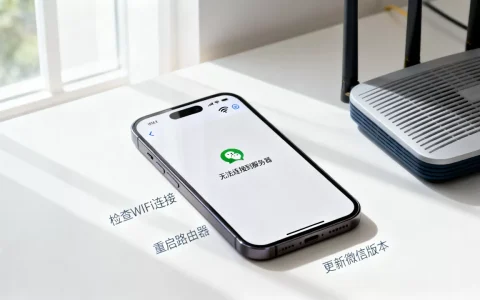 为什么连上wifi后微信无法连接到服务器，怎么解决？