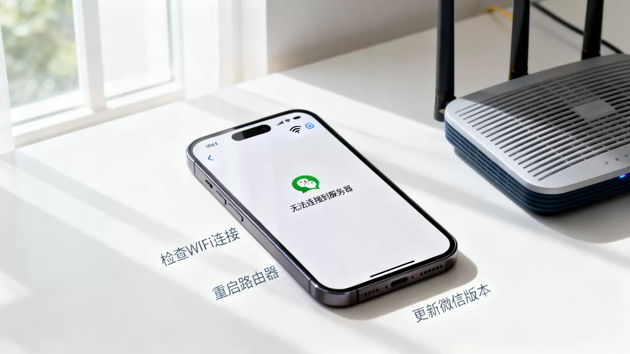 为什么连上wifi后微信无法连接到服务器,怎么解决? 为什么连上wifi后微信无法连接到服务器,怎么解决?