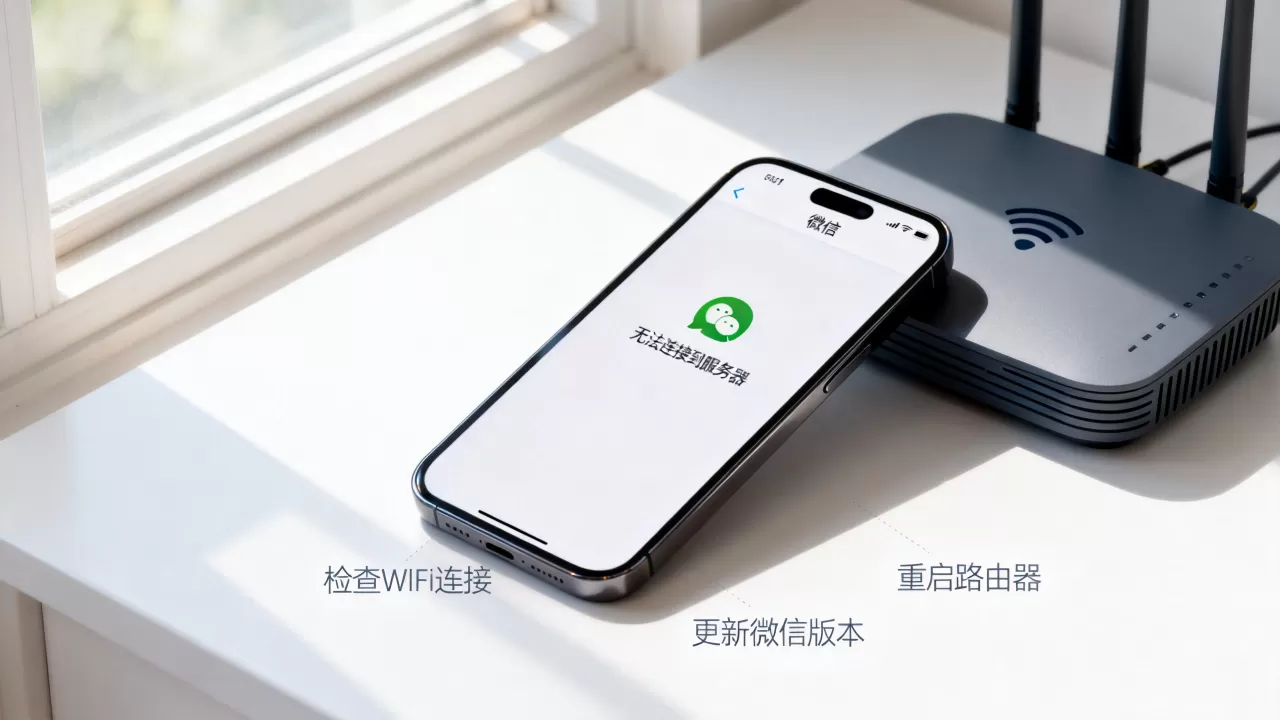 为什么连上wifi后微信无法连接到服务器,怎么解决? 为什么连上wifi后微信无法连接到服务器,怎么解决?