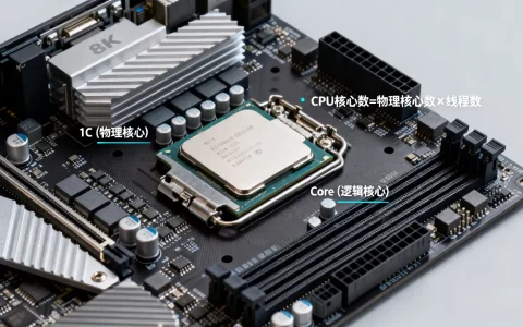 物理机服务器1C等于多少Core，服务器CPU核心数怎么算？