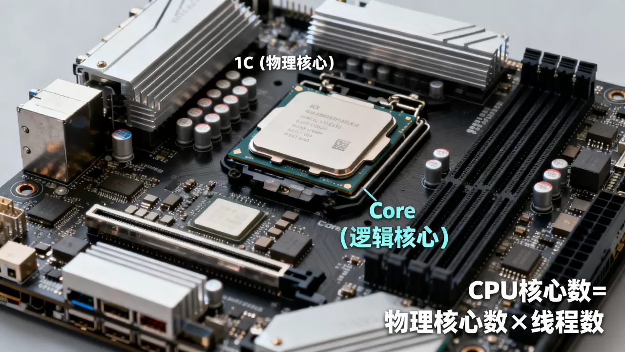 物理机服务器1C等于多少Core,服务器CPU核心数怎么算? 物理机服务器1C等于多少Core,服务器CPU核心数怎么算?