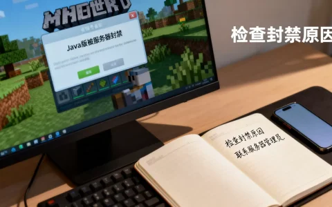 我的世界Java版被服务器封了怎么办，怎么解封？