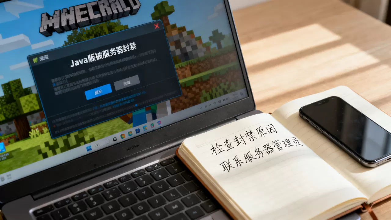 我的世界Java版被服务器封了怎么办,怎么解封? 我的世界Java版被服务器封了怎么办,怎么解封?