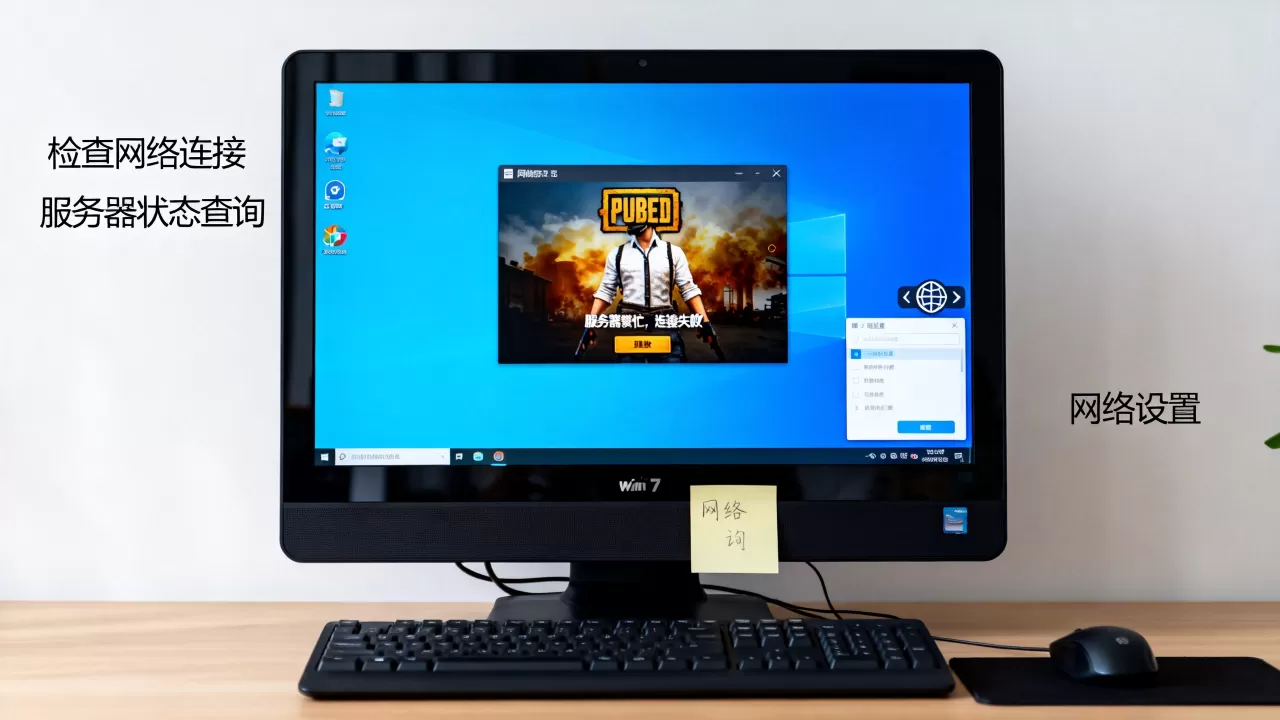 win7玩pubg服务器繁忙怎么办,为什么总是连接不上? win7玩pubg服务器繁忙怎么办,为什么总是连接不上?