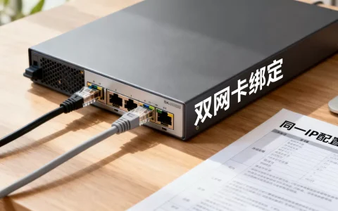 服务器双网卡如何绑定同一个ip，有哪些方法？