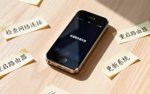 苹果5s连接服务器失败怎么解决，原因有哪些？