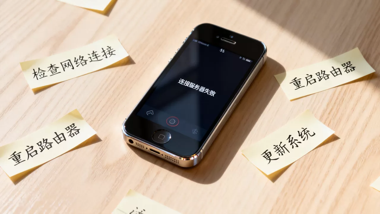 苹果5s连接服务器失败怎么解决,原因有哪些? 苹果5s连接服务器失败怎么解决,原因有哪些?