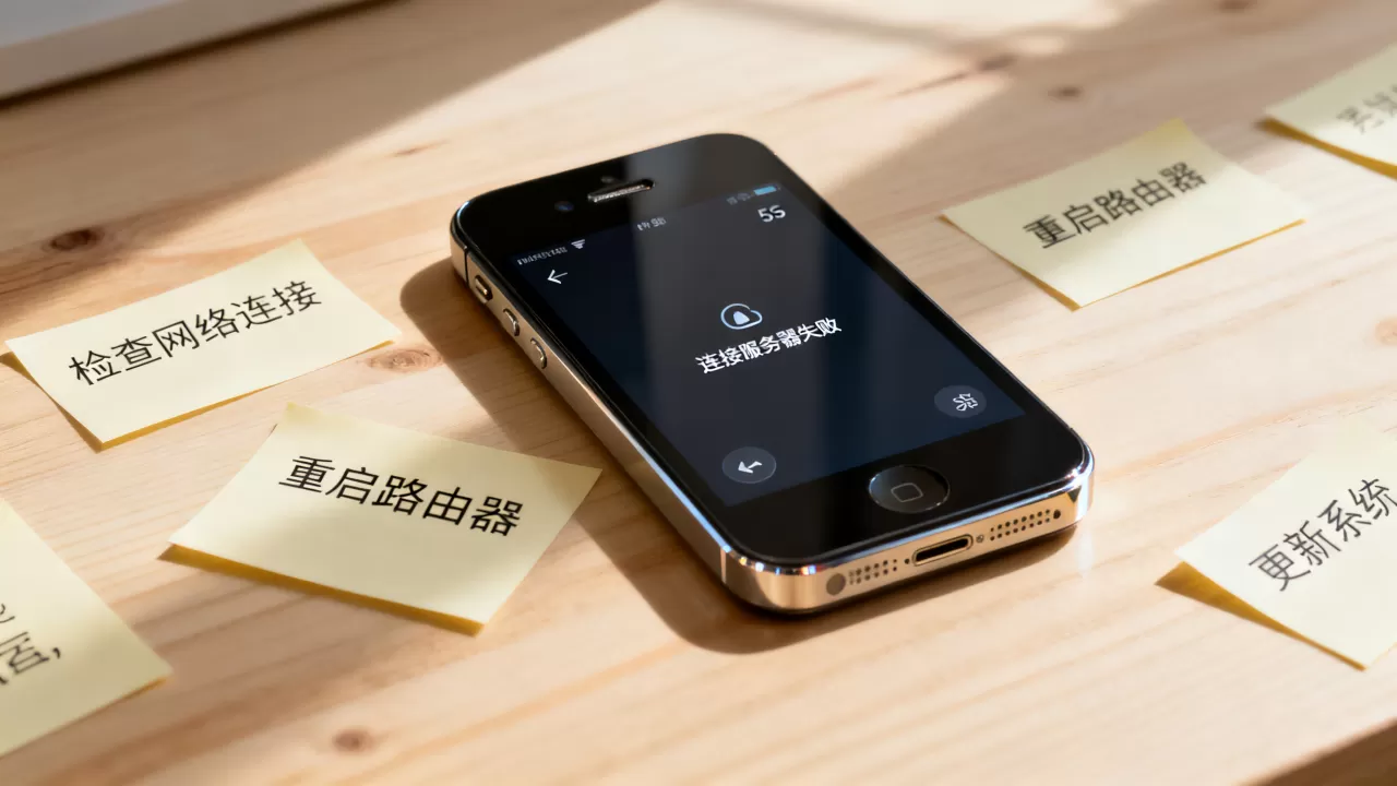 苹果5s连接服务器失败怎么解决,原因有哪些? 苹果5s连接服务器失败怎么解决,原因有哪些?