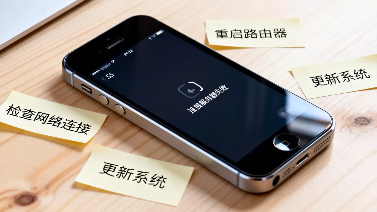 苹果5s连接服务器失败怎么解决,原因有哪些? 苹果5s连接服务器失败怎么解决,原因有哪些?