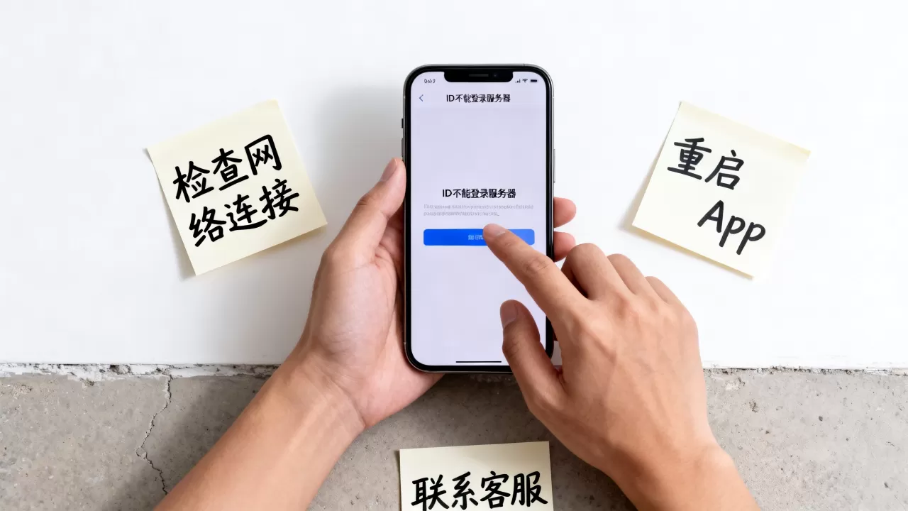 App的ID不能登录服务器错误怎么办,怎么解决才能恢复? App的ID不能登录服务器错误怎么办,怎么解决才能恢复?