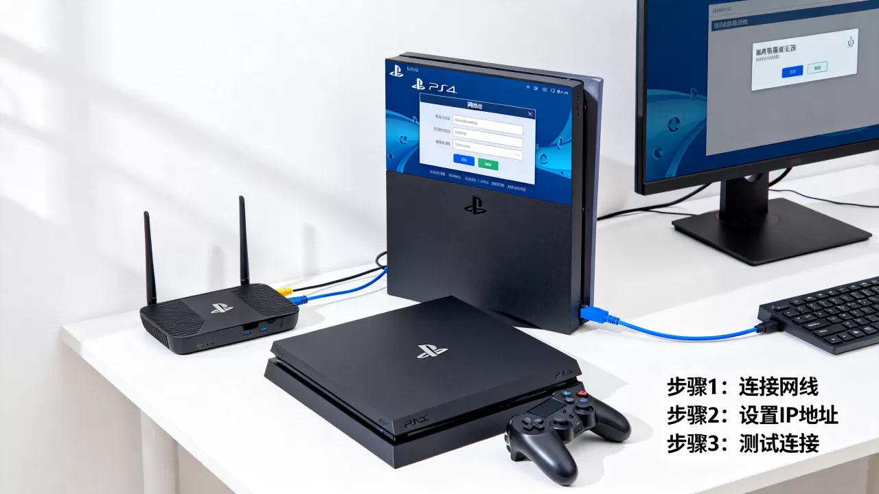 PS4宽带怎么连接电脑服务器,连接地址设置方法是什么? PS4宽带怎么连接电脑服务器,连接地址设置方法是什么?