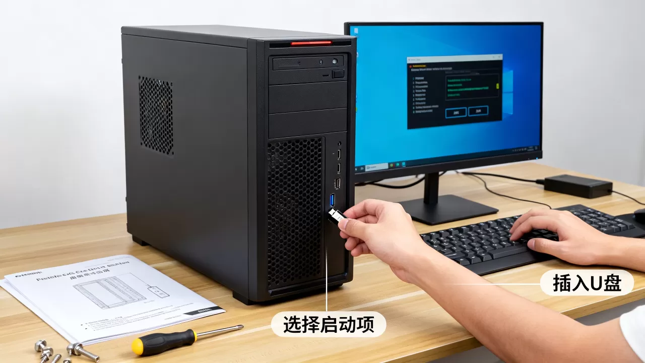 如何用U盘给服务器装系统,视频教程完整步骤 如何用U盘给服务器装系统,视频教程完整步骤