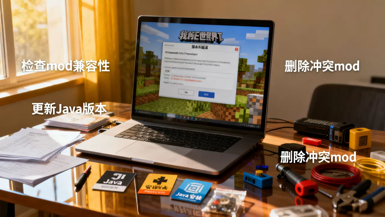 我的世界服务器加mod就崩怎么办,游戏崩溃修复方法 我的世界服务器加mod就崩怎么办,游戏崩溃修复方法