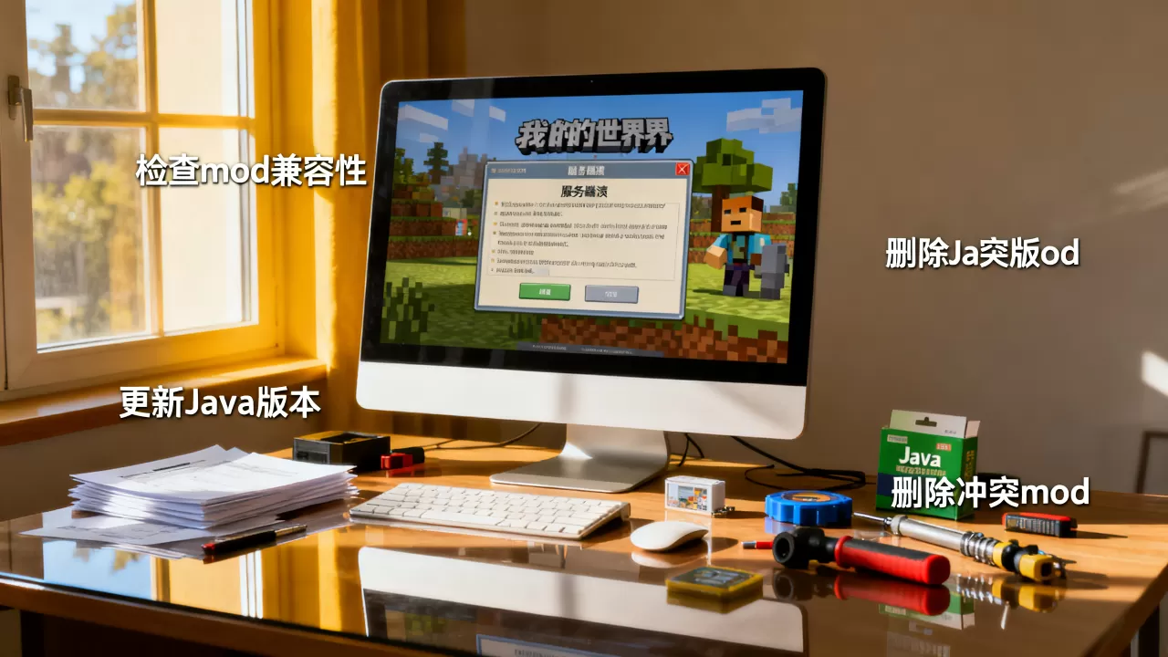 我的世界服务器加mod就崩怎么办,游戏崩溃修复方法 我的世界服务器加mod就崩怎么办,游戏崩溃修复方法