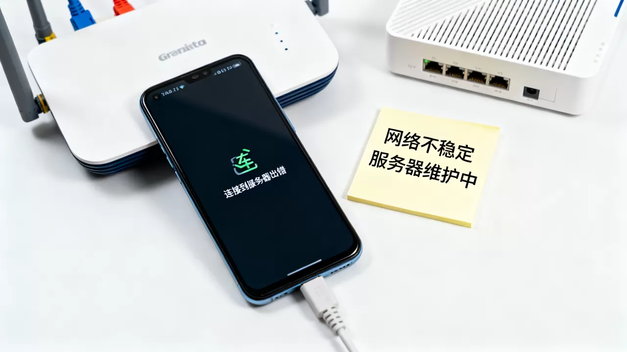 下载应用总提示连接到服务器出错?,是什么原因 下载应用总提示连接到服务器出错?,是什么原因