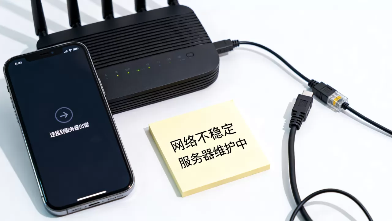 下载应用总提示连接到服务器出错?,是什么原因 下载应用总提示连接到服务器出错?,是什么原因