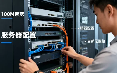 100M带宽能带多少人，服务器怎么选？