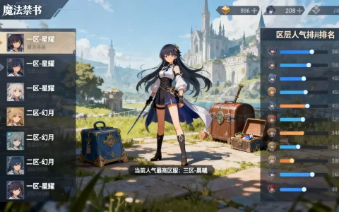 魔法禁书有哪些服务器能玩，哪个区服人气最高？