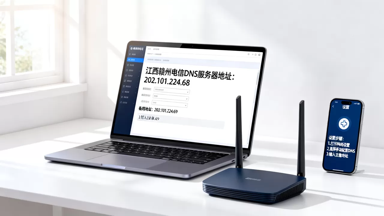 江西赣州电信dns服务器地址是多少,怎么设置? 江西赣州电信dns服务器地址是多少,怎么设置?