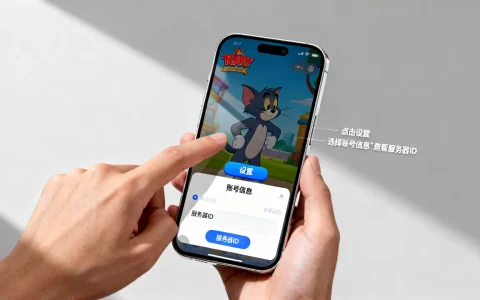 猫和老鼠游戏ID服务器在哪查看，具体步骤是什么？