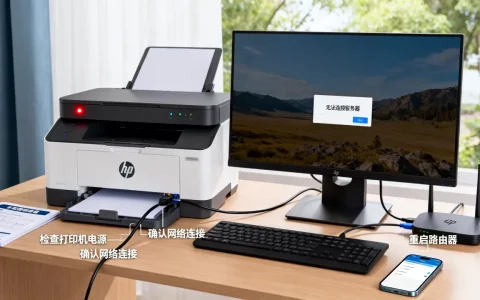 hp打印机服务器不可用怎么办，电脑无法打印怎么解决