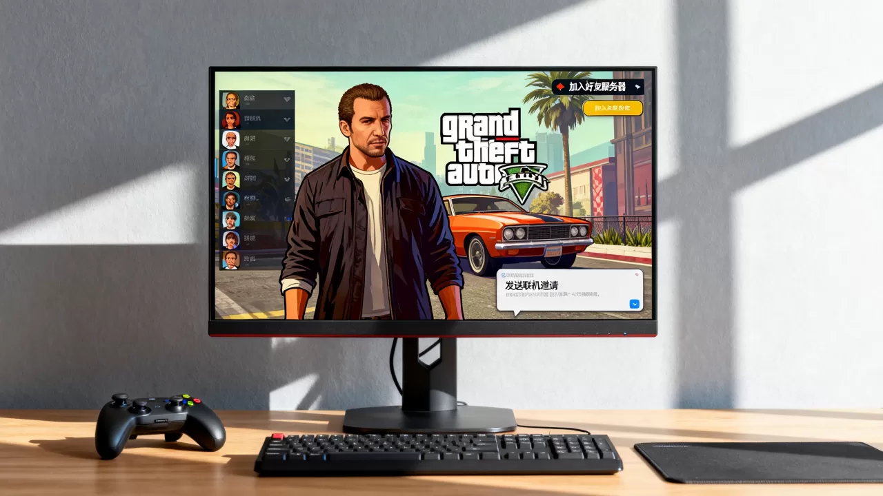 GTA5怎么和好友进同一服务器?,怎么邀请好友联机? GTA5怎么和好友进同一服务器?,怎么邀请好友联机?