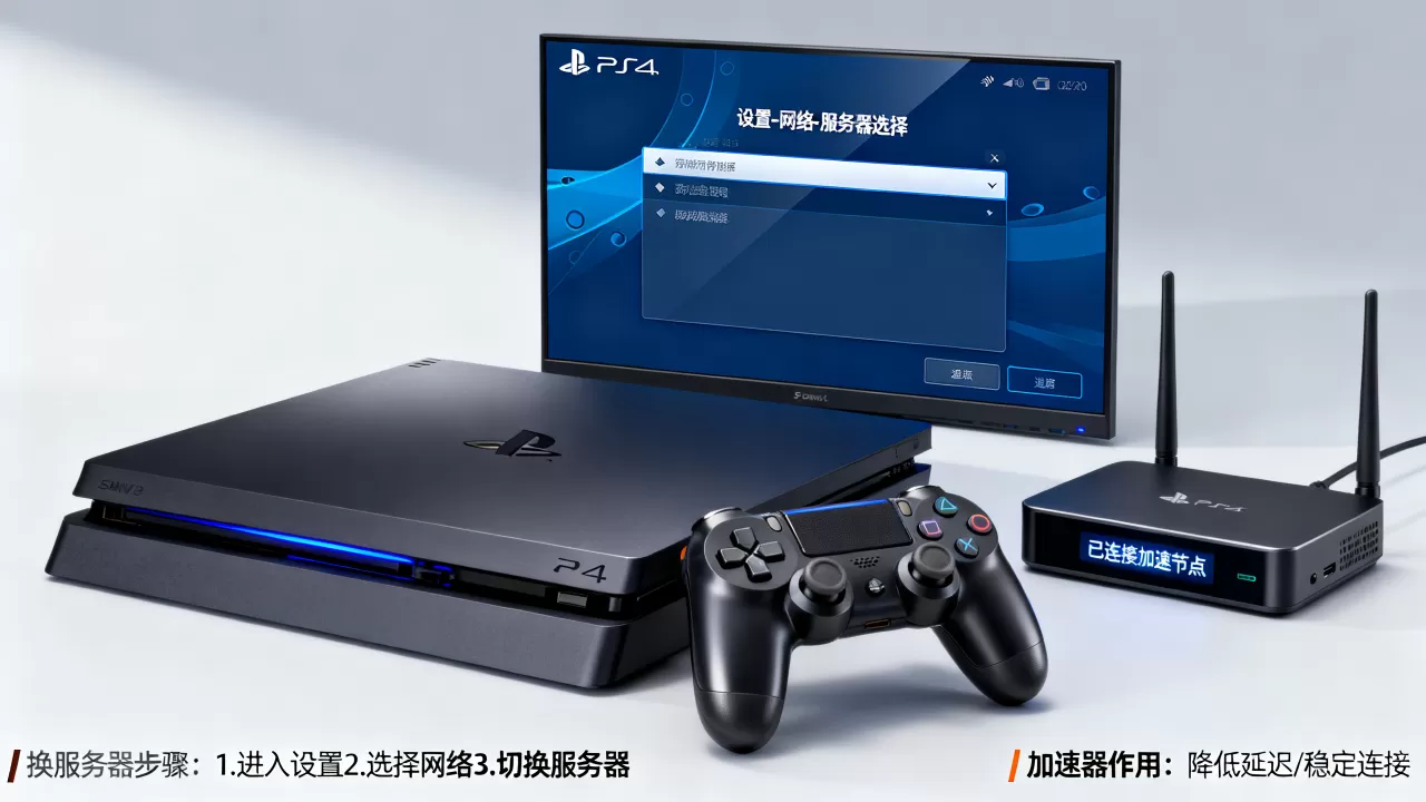 PS4彩虹六号怎么换服务器?加速器有用吗? PS4彩虹六号怎么换服务器?加速器有用吗?