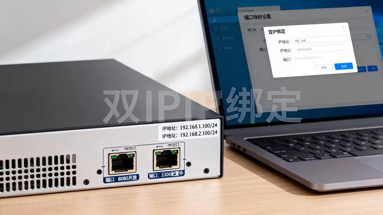 一个服务器两个IP如何开放端口?,服务器双IP端口怎么配置 一个服务器两个IP如何开放端口?,服务器双IP端口怎么配置