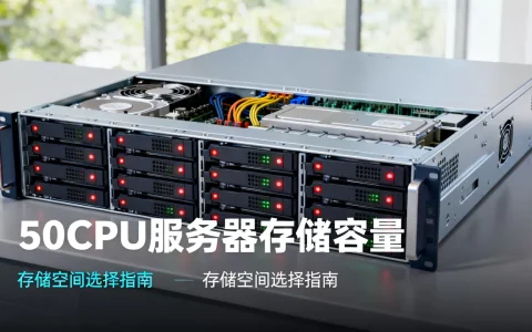 50CPU服务器到底能存多少数据？, 存储空间怎么选？