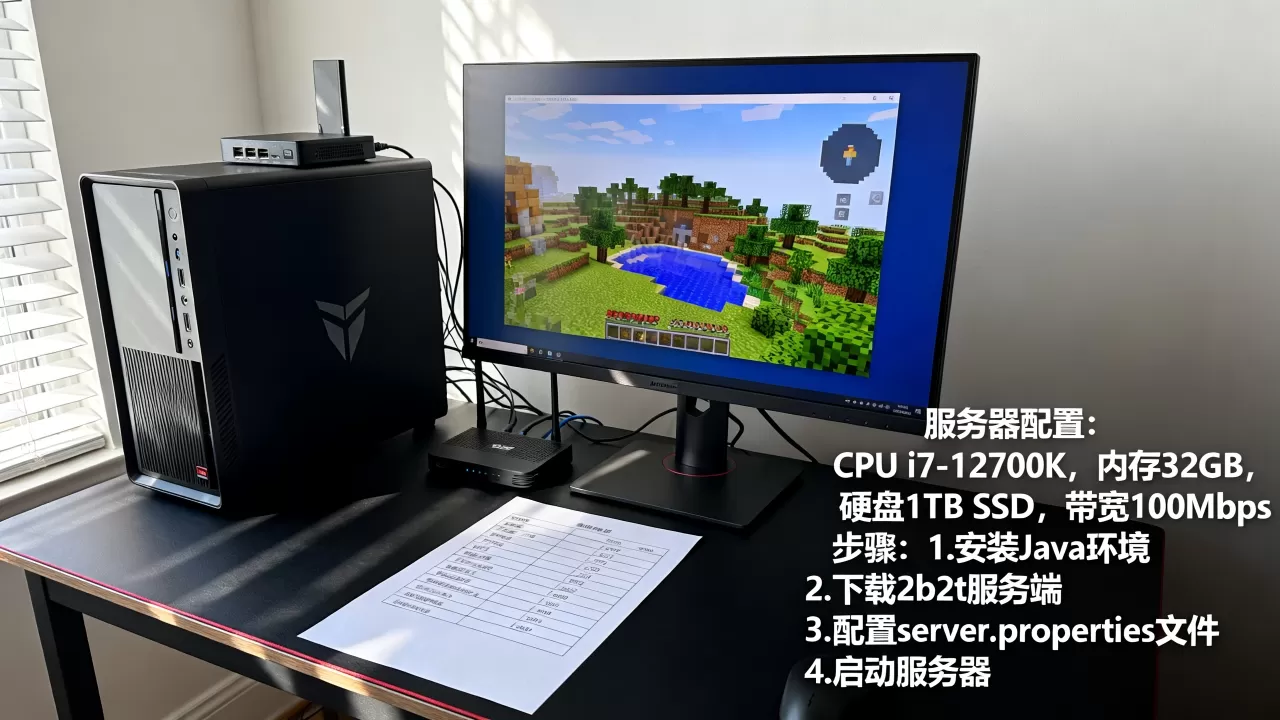 我的世界怎么创建2b2t服务器,需要什么配置? 我的世界怎么创建2b2t服务器,需要什么配置?
