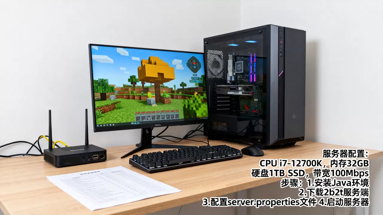 我的世界怎么创建2b2t服务器,需要什么配置? 我的世界怎么创建2b2t服务器,需要什么配置?