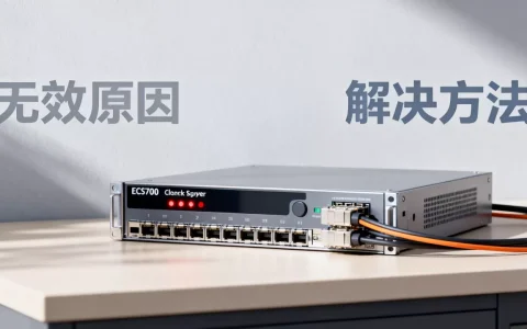 ecs700时钟服务器无效如何解决，是什么原因？