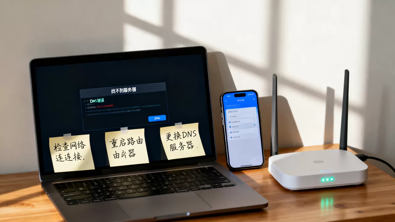 为什么找不到服务器或DNS错误,怎么解决? 为什么找不到服务器或DNS错误,怎么解决?