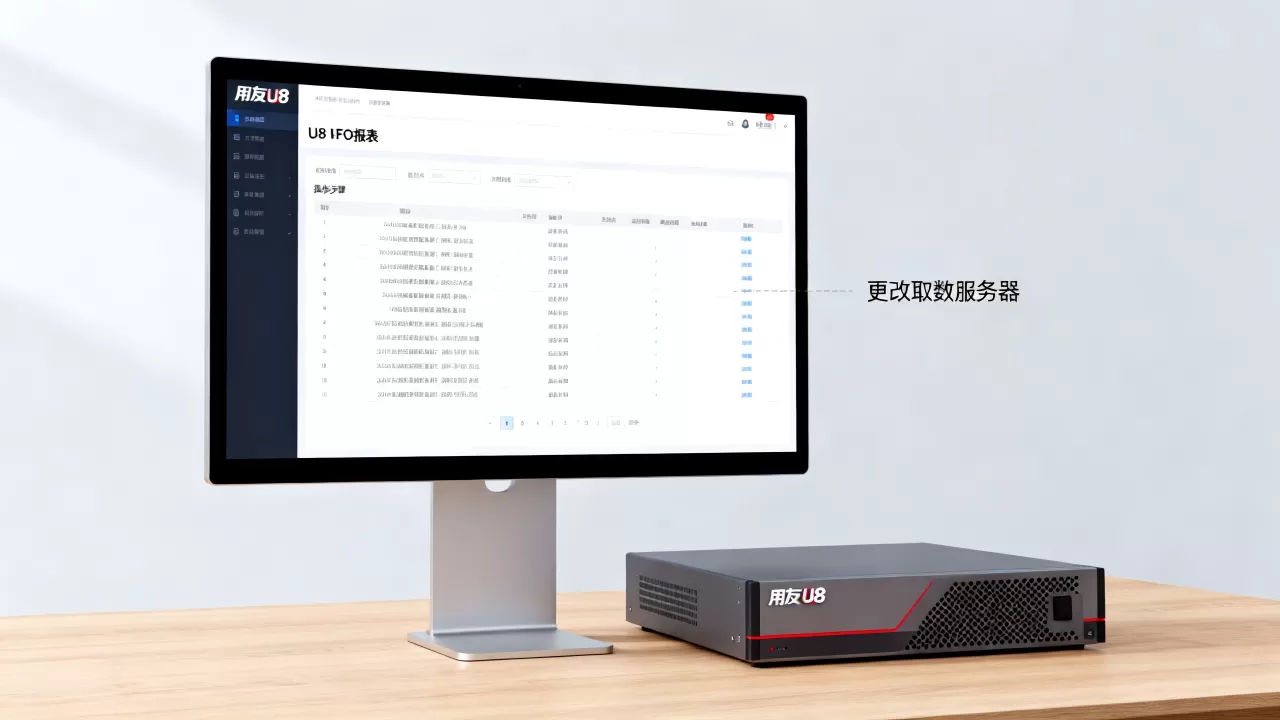用友u8ufo报表怎么更改取数服务器 用友u8ufo报表怎么更改取数服务器