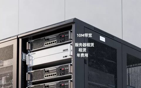 租10M带宽的服务器费用多少，一年价格贵不贵？