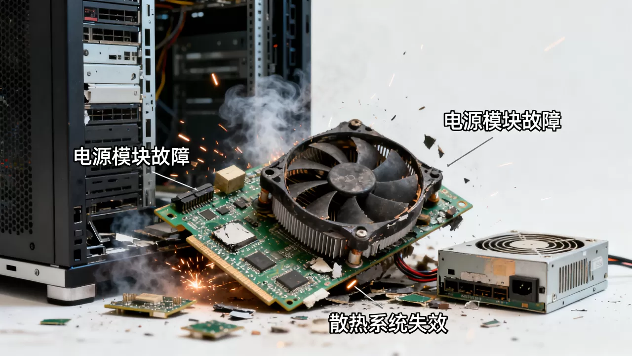 服务器为什么会突然炸了,到底怎么回事呢? 服务器为什么会突然炸了,到底怎么回事呢?
