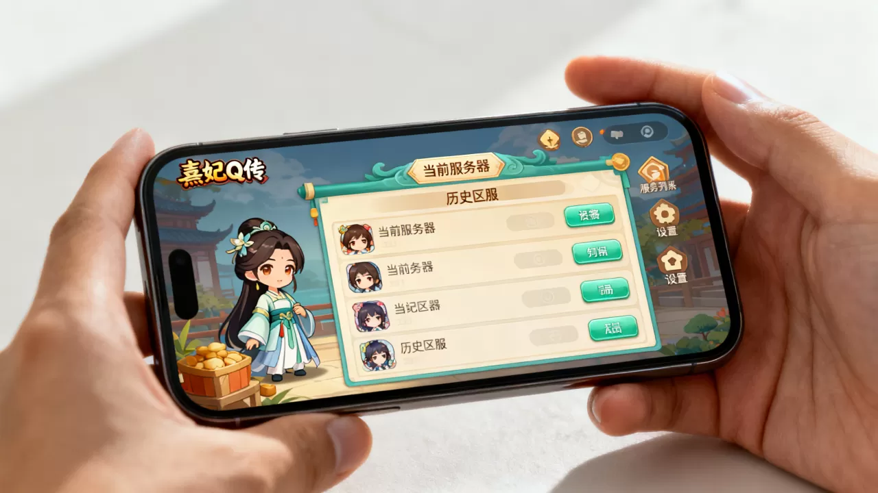 熹妃q传忘了玩过的服务器怎么办,怎么查以前的区服? 熹妃q传忘了玩过的服务器怎么办,怎么查以前的区服?