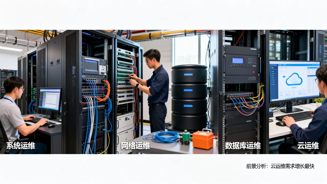 服务器运维具体有哪些工种,哪个前景最好? 服务器运维具体有哪些工种,哪个前景最好?