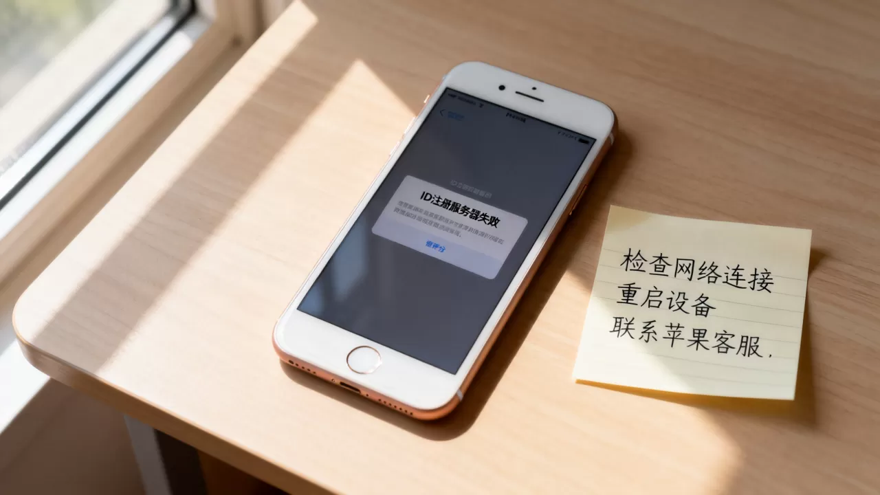 苹果6ID注册服务器失败为什么,怎么解决? 苹果6ID注册服务器失败为什么,怎么解决?