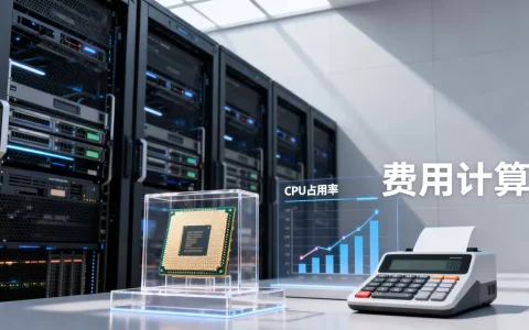 服务器CPU占用费用如何计算，怎么查？