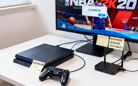 PS4连不上NBA2K20服务器怎么办，PS4网络设置教程？