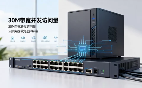 服务器30M带宽能承载多少人同时访问？，云服务器带宽怎么选？
