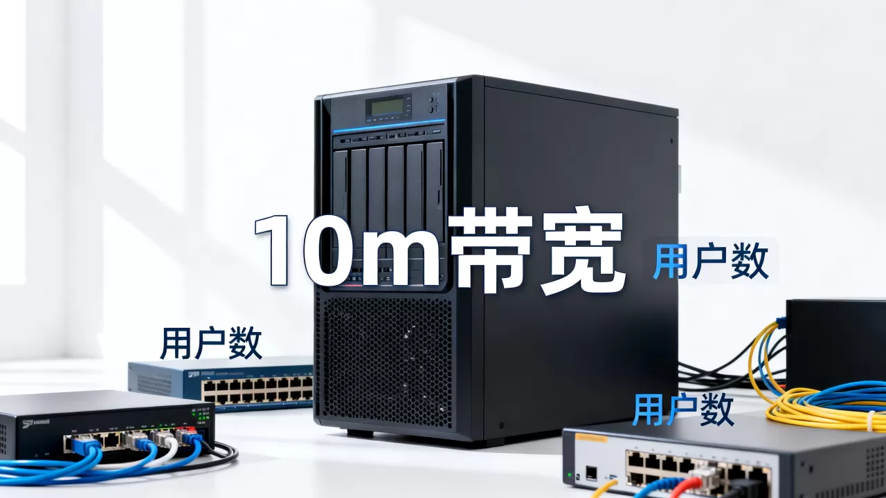 服务器10m带宽到底能带多少人,够用吗? 服务器10m带宽到底能带多少人,够用吗?