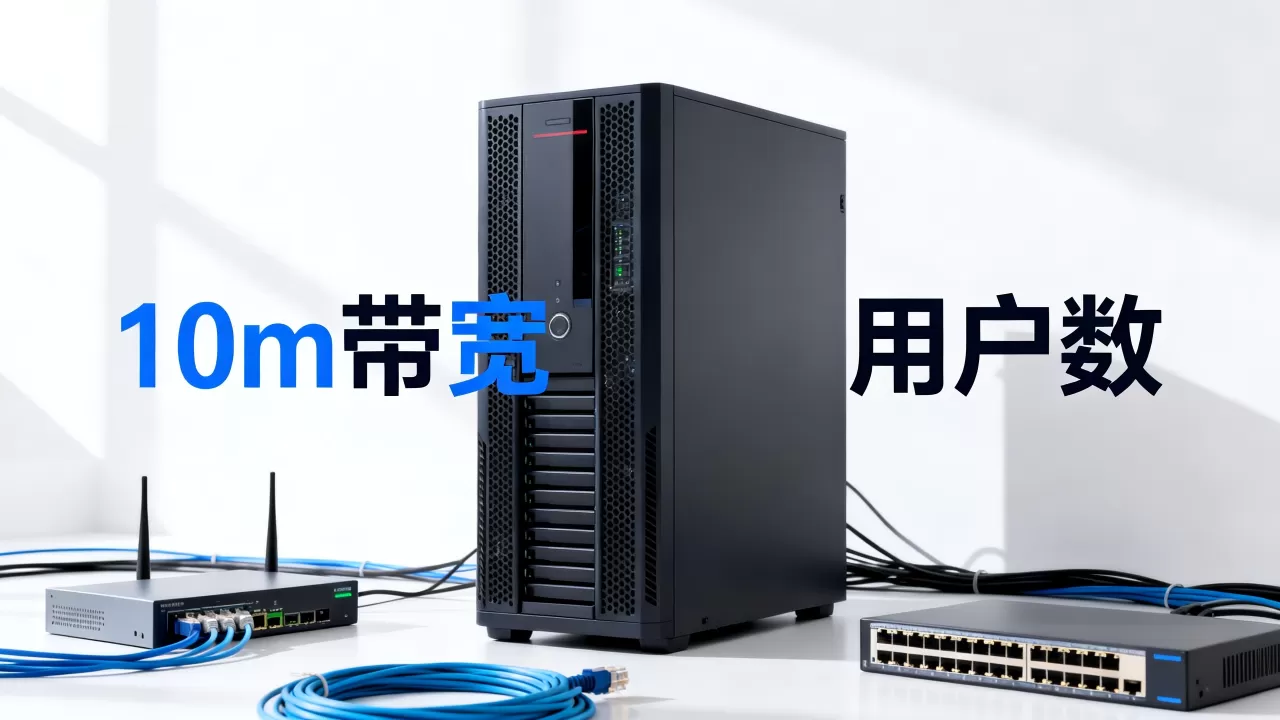 服务器10m带宽到底能带多少人,够用吗? 服务器10m带宽到底能带多少人,够用吗?